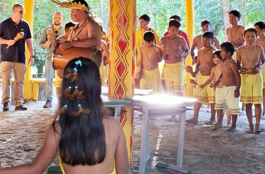  Aldeia terena de Avaí, em São Paulo, inicia gincana cultural
