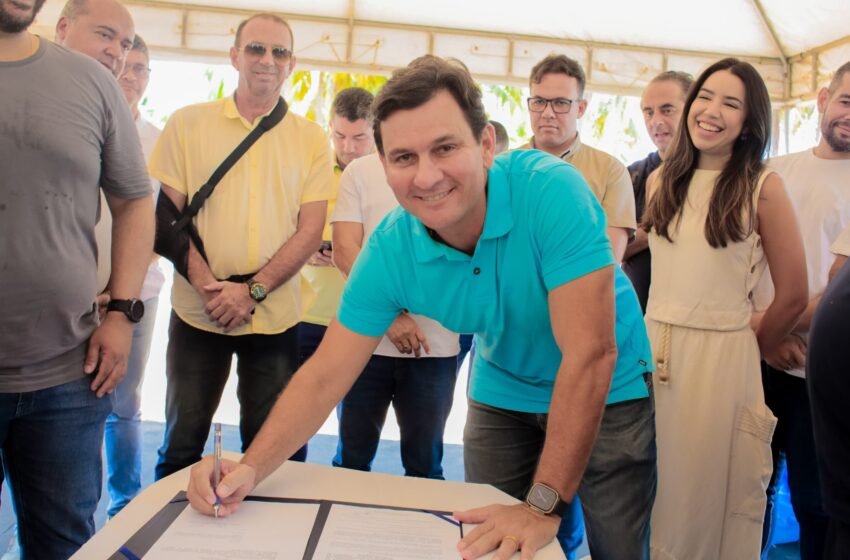  Vila Galé Coruripe: Ao lado do prefeito Marcelo Beltrão, presidente do Grupo anuncia que obras iniciam no segundo semestre