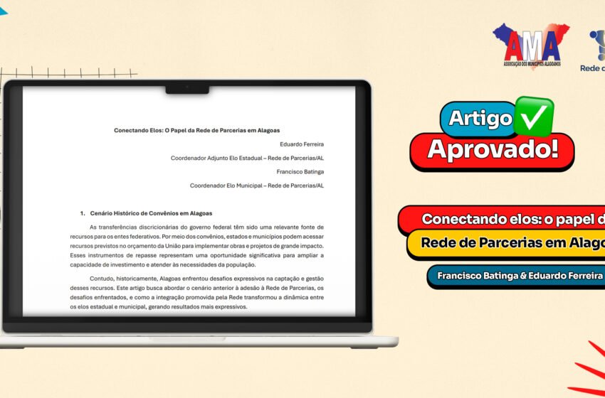  AMA celebra aprovação de artigo técnico sobre a Rede de Parcerias em livro comemorativo do Governo Federal