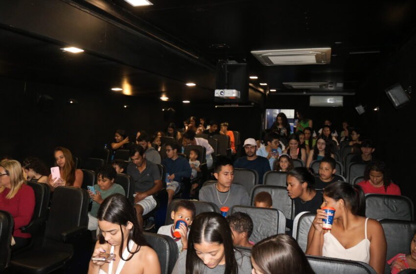  Cine Caixa CAP leva o cinema a Girau do Ponciano