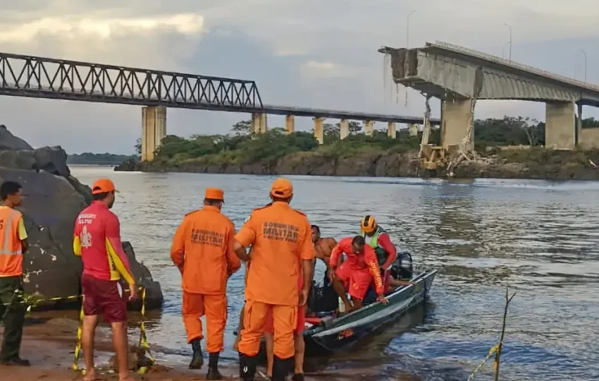 Sobe para 13 número de vítimas de queda de ponte na divisa de MA e TO