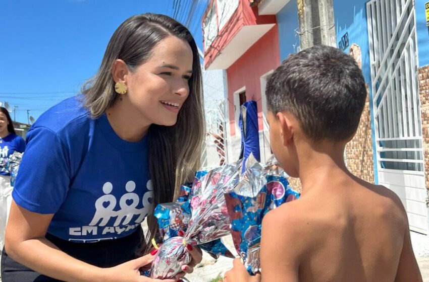 Prefeitura distribui mais de 5 mil ovos de Páscoa e reafirma seu compromisso com o bem-estar das crianças e adolecentes