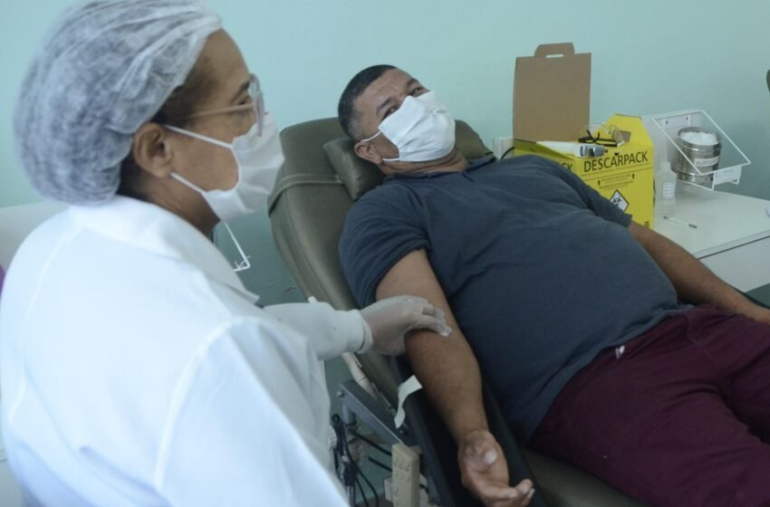  AMA alerta a população para doação de sangue no Hemoal
