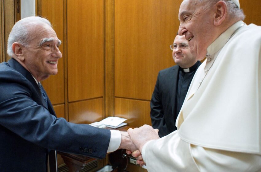  Scorcese anuncia documentário que reúne conversas com o papa Francisco