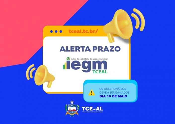  Prazo do IEGM é prorrogado até 16 de maio de 2025