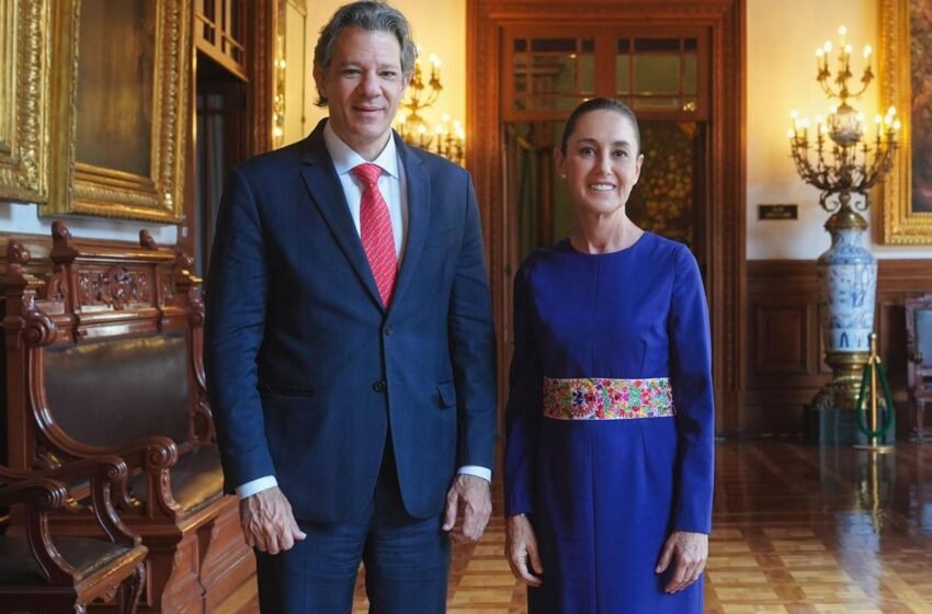  Haddad conversa com presidenta do México sobre relações econômicas