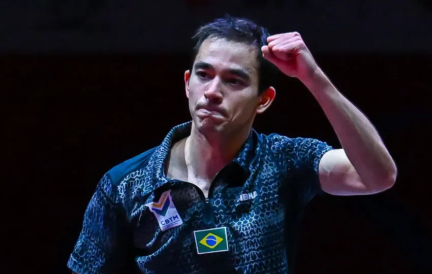 Hugo Calderano e Bruna Takahashi são campeões do Pan-Americano nos EUA