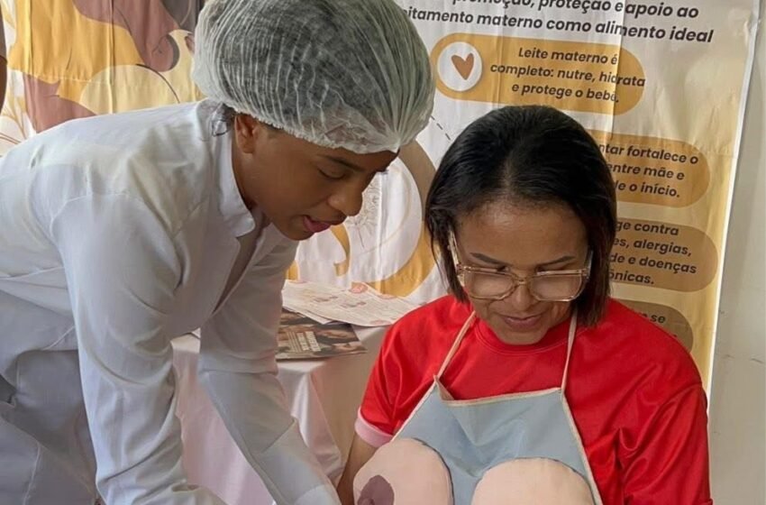  Prefeitura de Santana do Mundaú realizou diversas ações em comemoração ao Agosto Dourado e Lilás – AMA