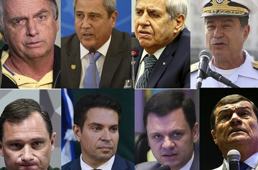  Confira as penas de Bolsonaro e mais sete condenados pelo Supremo