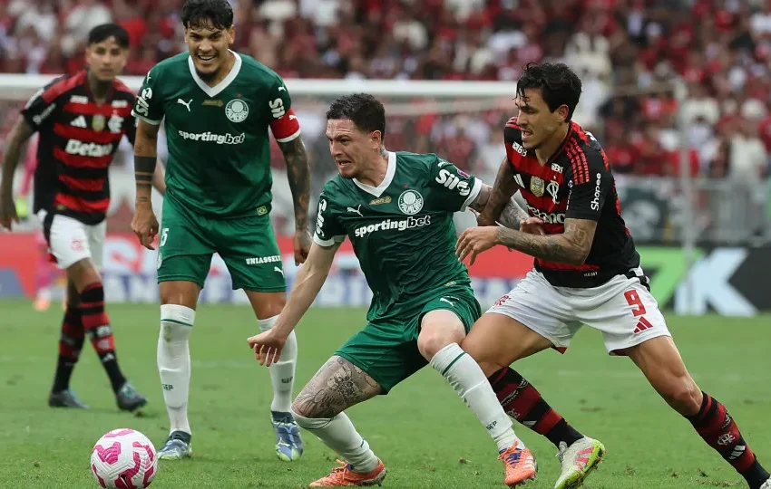  Flamengo e Palmeiras disputam 7ª final brasileira da Libertadores