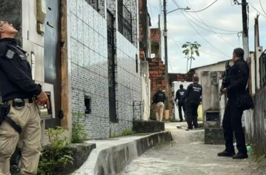  Ação contra o Comando Vermelho prende 35 na Bahia; 1 pessoa foi morta