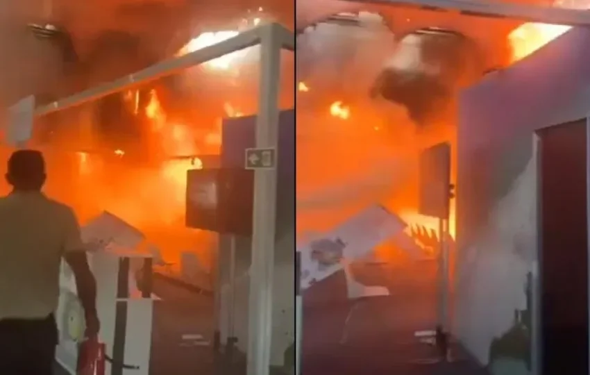  Incêndio atinge pavilhão da COP30 em Belém e área é evacuada sem feridos
