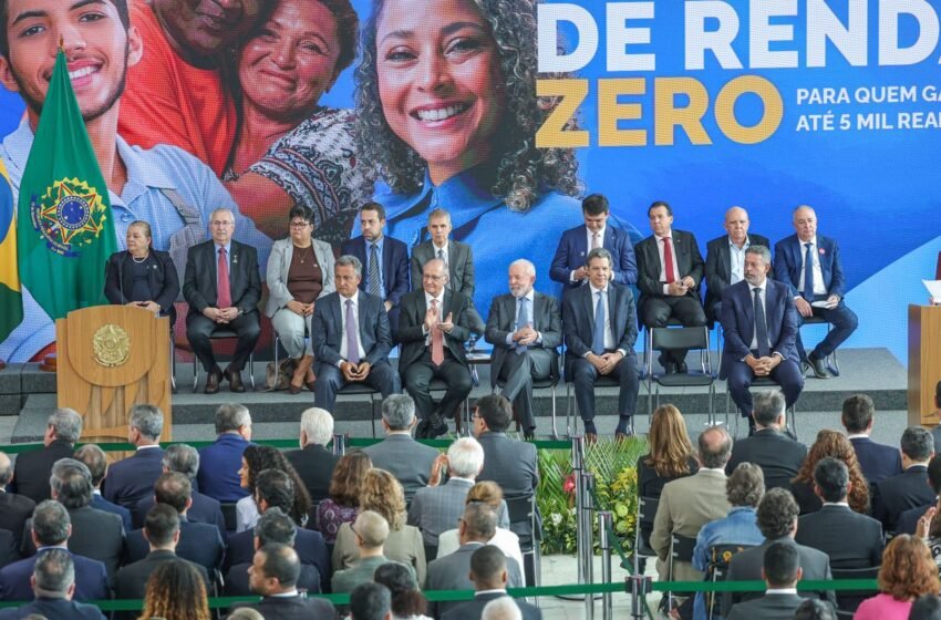  Lula sanciona isenção do IR para quem ganha até R$ 5 mil Agência Brasil