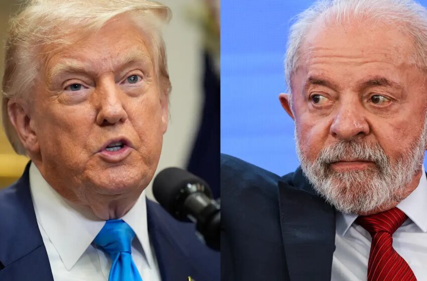  Lula conversa com Trump sobre retirada de sobretaxa