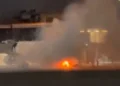 Incêndio obriga à evacuação de um avião em Guarulhos; veja o momento!