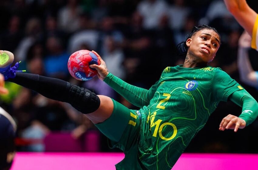  Handebol: Brasil fecha 1ª fase do Mundial com 100% de aproveitamento