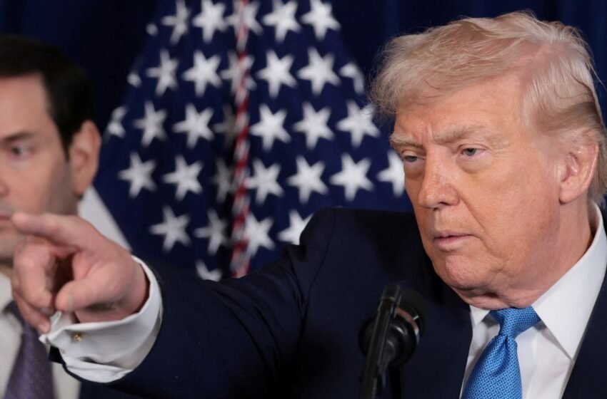  Trump indica diálogo com vice e descarta líder da oposição venezuelana