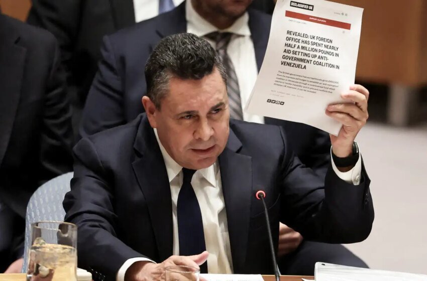  Venezuela pede que ONU condene EUA e denuncia interesse no petróleo