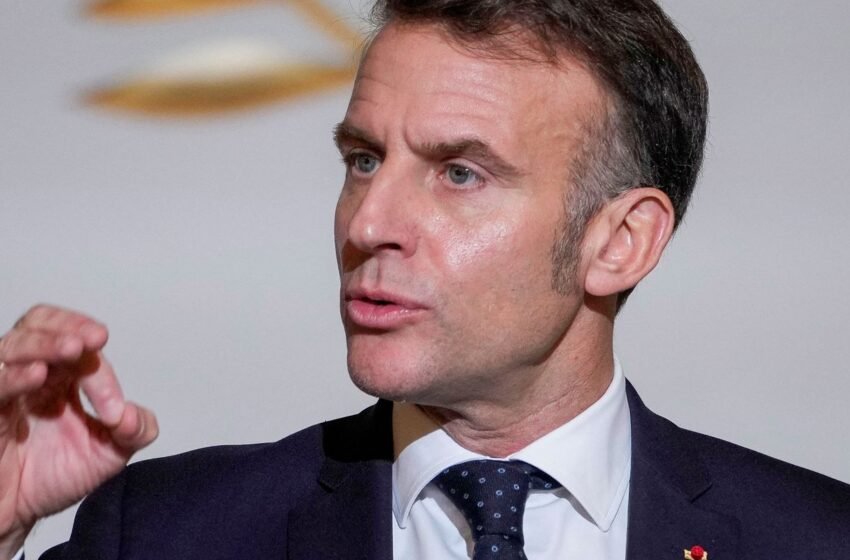  Macron diz que vai votar contra acordo entre União Europeia e Mercosul