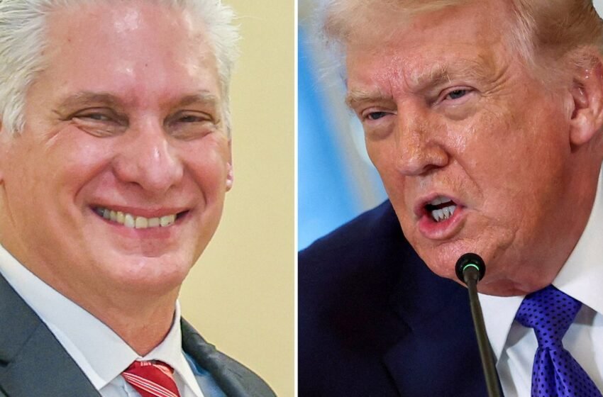  Trump faz ameaças a Cuba e presidente Miguel Diaz-Canel reage