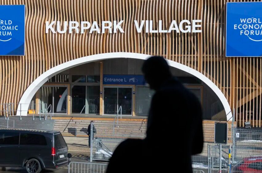  Fórum Econômico Mundial começa nesta segunda-feira em Davos