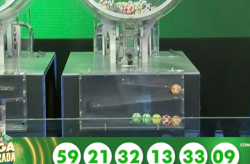  Mega da Virada premia 6 apostas; cada uma vai receber R$ 181,8 milhões