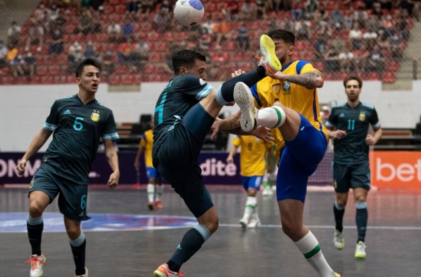  Brasil e Argentina decidem Copa América de Futsal neste domingo