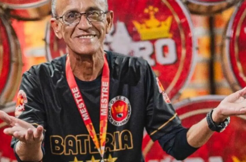  Enredo da Viradouro, Mestre Ciça desfilará no comando da bateria