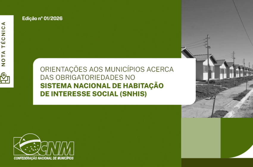  Municípios precisam se regularizar no SNHIS – AMA