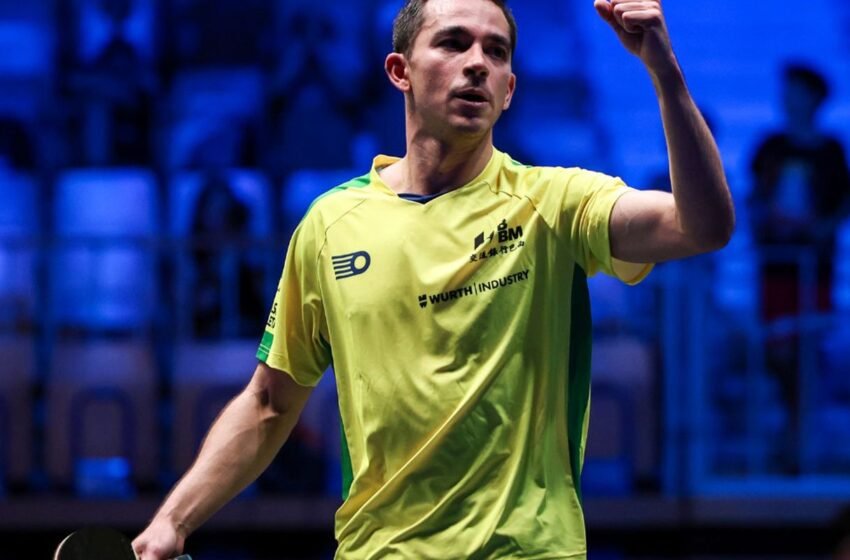  Hugo Calderano vira número 2 do mundo e 1º sul-americano na posição