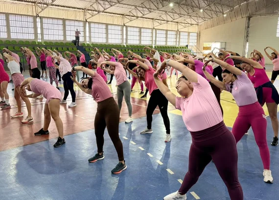 Outubro Rosa: servidoras participam de manhã de cuidado e conscientização em Arapiraca