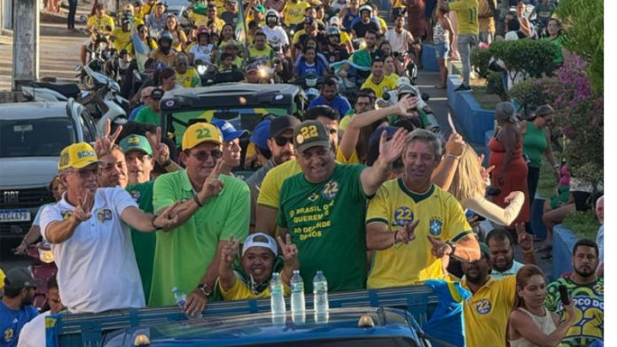 Alfredo Gaspar, vice de Flávio Bolsonaro, liderou atos no Nordeste e teve presença discreta nas redes