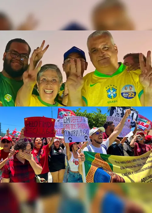 Campanhas de Lula e Flávio Bolsonaro ocupam ruas de Alagoas no fim de semana
