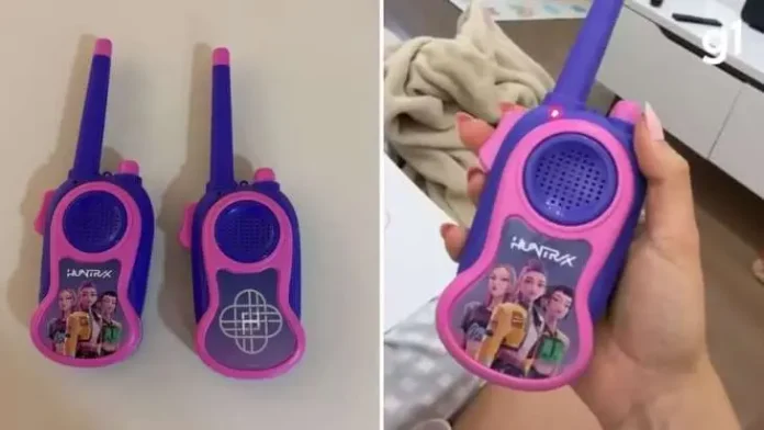 Mãe relata que homem tentou falar com criança de 4 anos por walkie-talkie de brinquedo: ‘Vou pegar tua filha’