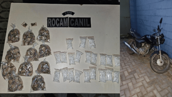 PM apreende 565 pinos de cocaína e mais de 1 kg de maconha em cidades de AL