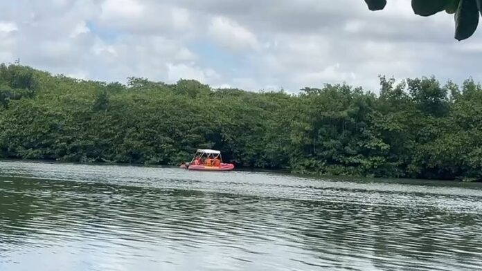 Polícia realiza buscas por quatro desaparecidos na Lagoa Mundaú; corpos podem ter sido esquartejados